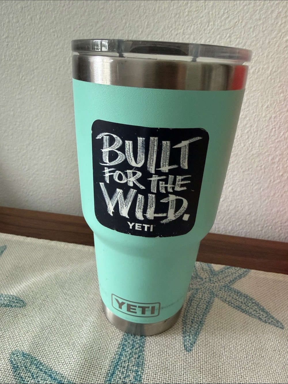 Yeti Mint Green Built For The Wild Tumbler